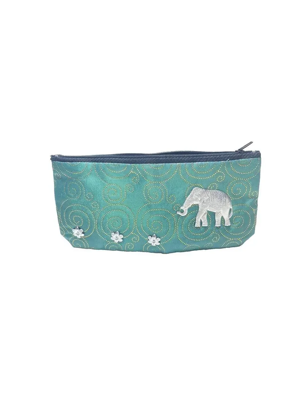 Elephant pouches With Zippers and elephant key chain Brand New